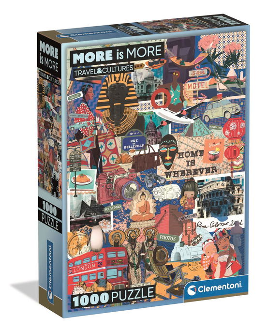 Cover for More Is More · More Is More - Travel &amp; Cultures (Compact Box 1000 stukjes) (GAME) (2025)