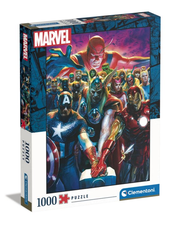 Cover for P.Derive · Puslespil Marvel The Avengers, 1000 brikker (Puslespill) (2024)
