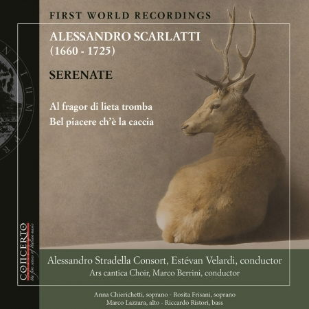 Cover for Alessandro Stradella Consort · Alessandro Scarlatti: Serenate (CD) (2019)