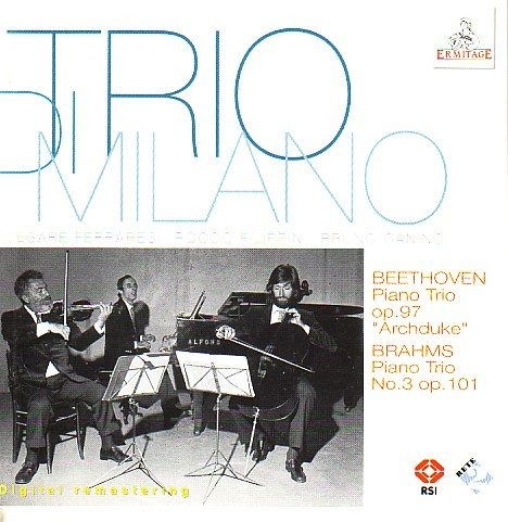 Cover for Ferraresi Cesare / Filippini Rocco / Canino Bruno · Piano Trio ''archduke'' / Piano Trio Op. 101 (CD) (1996)