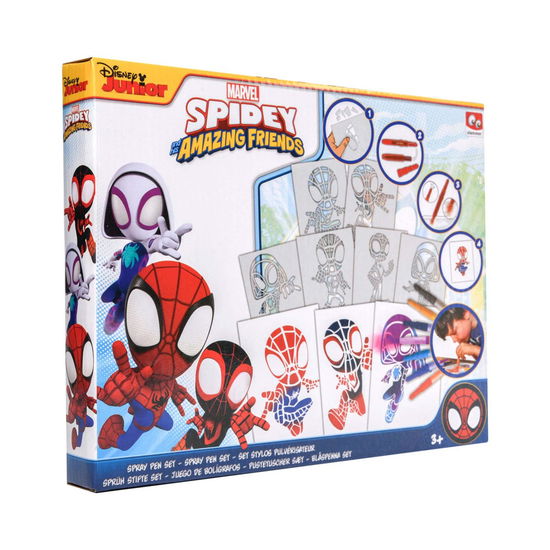 Spidey Blaaspennen Set - Canenco - Merchandise -  - 8719668004726 - 