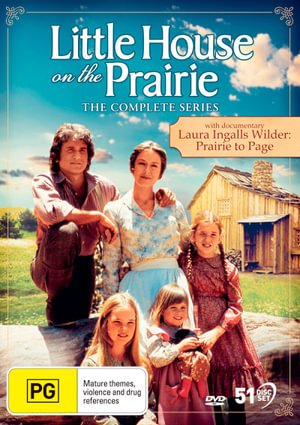 Cover for DVD · Little House on the Prairie: the Complete Series (With Documentary Laura Ingalls Wilder: Prairie to Page) (DVD) (2022)