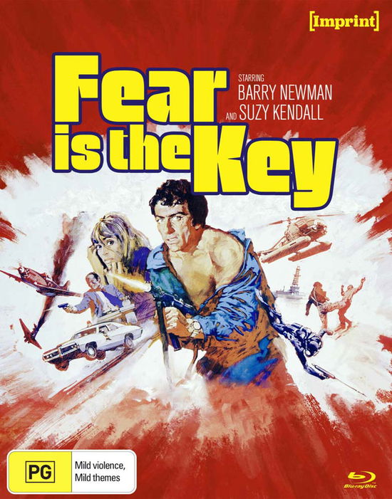 Cover for Blu-ray · Fear is the Key (Blu-ray) (2023)