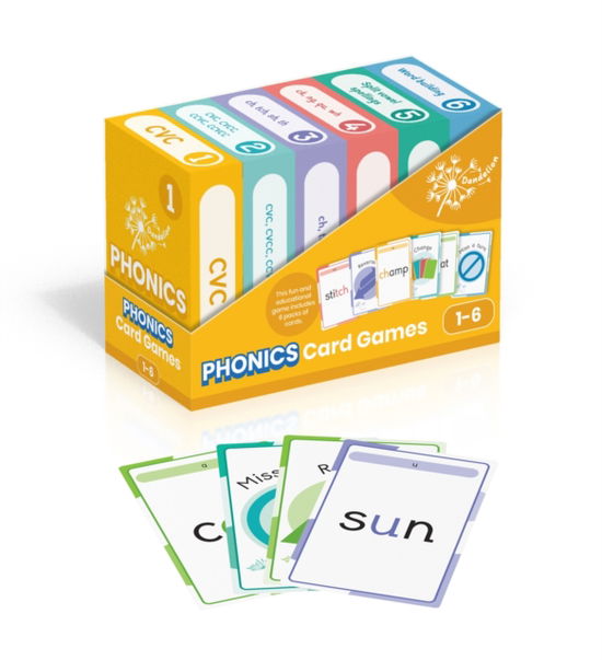 Phonic Books Dandelion Card Games: Sounds of the alphabet, consonant clusters and digraphs and VCe spellings - Phonic Books Beginner Decodable Readers - Phonic Books - Książki - Dorling Kindersley Ltd - 9780241684726 - 29 lutego 2024