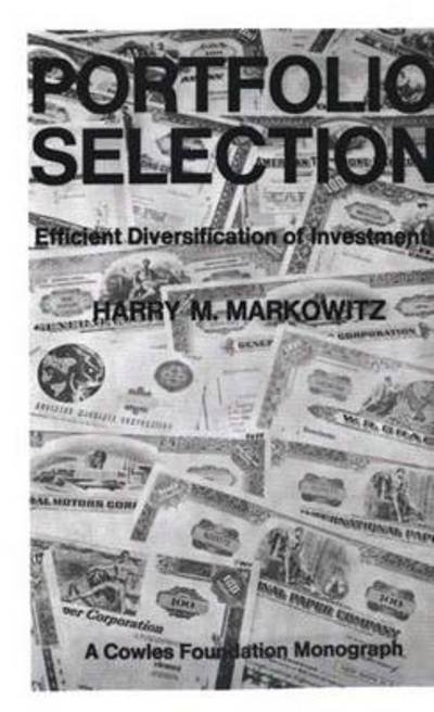 Cover for Harry M. Markowitz · Portfolio Selection: Efficient Diversification of Investments (Paperback Bog) (1971)