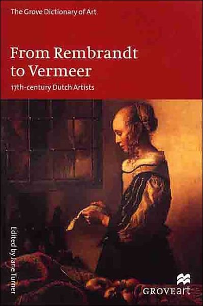 Cover for Turner · Rembrandt to Vermeer (Paperback Book) (2000)