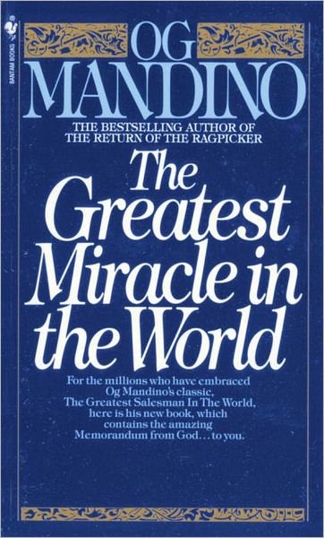 Cover for Og Mandino · The Greatest Miracle in the World (Paperback Book) (1983)