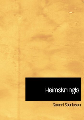 Heimskringla - Snorri Sturluson - Libros - BiblioLife - 9780554214726 - 18 de agosto de 2008