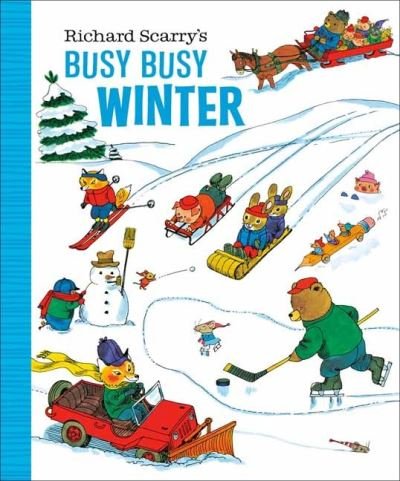 Cover for Richard Scarry · Richard Scarry's Busy Busy Winter (Kartonbuch) (2021)