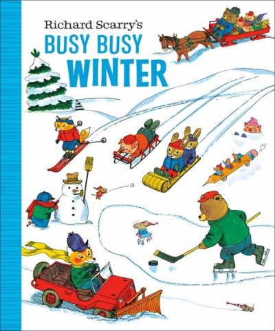 Richard Scarry's Busy Busy Winter - Richard Scarry - Bøger - Random House USA Inc - 9780593374726 - 7. september 2021