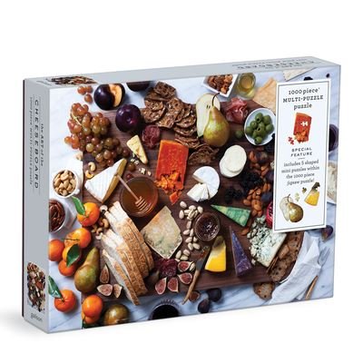Cover for Galison · Art of the Cheeseboard 1000 Piece Multi-Puzzle Puzzle (SPIEL) (2022)