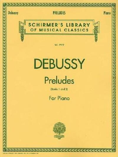 Cover for Claude Debussy · Preludes - Books 1 and 2 (Paperback Book) (1999)