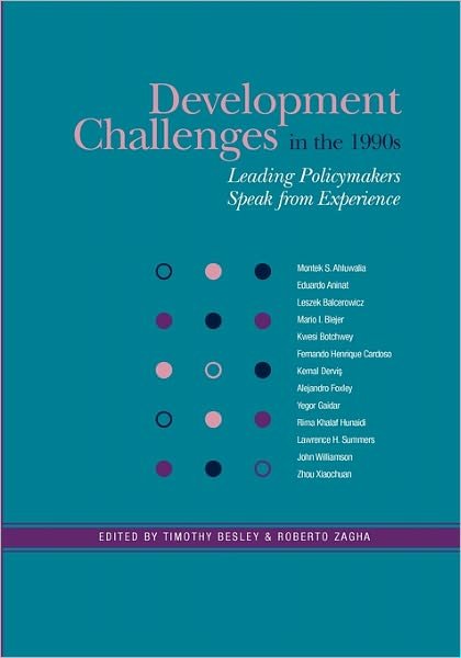 Cover for N Roberto Zagha · Development Challenges in the 1990s: Leading Policymakers Speak from Experience (Paperback Book) (2005)