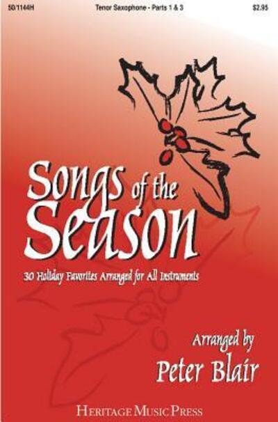 Cover for Peter Blair · Songs of the Season (Partituren) (2007)