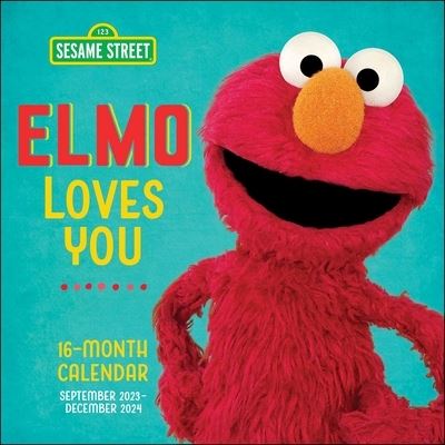 Sesame Street Elmo Loves You 16-Month 2023-2024 Wall Calendar: September 2023-December 2024 - Sesame Workshop - Merchandise - Abrams - 9781419769726 - 5. September 2023