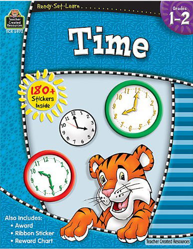 Cover for Teacher Created Resources Staff · Ready-set-learn: Time Grd 1-2 (Paperback Bog) [Csm Nov Wk edition] (2007)