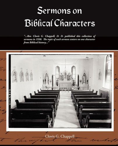 Cover for Clovis G. Chappell · Sermons on Biblical Characters (Paperback Book) (2009)