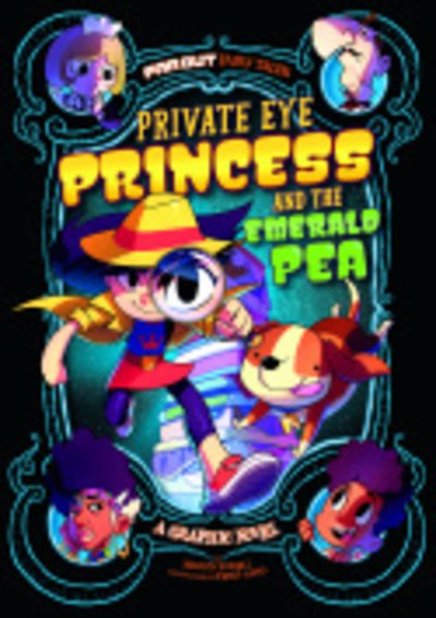 Cover for Martin Powell · Private Eye Princess and the Emerald Pea: A Graphic Novel - Far Out Fairy Tales (Paperback Book) (2020)