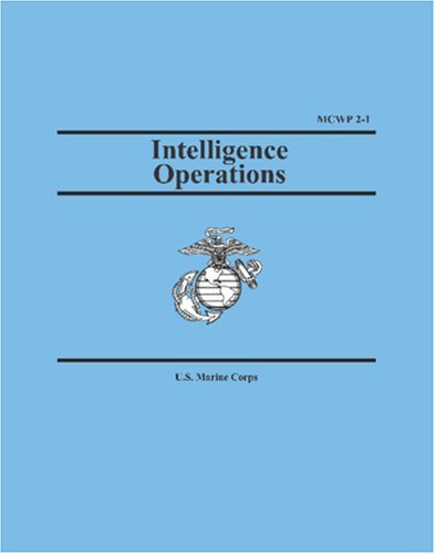Cover for U.s. Marine Corps · Intelligence Operations (Marine Corps Warfighting Publication 2-1) (Paperback Book) (2005)