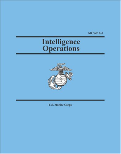 Intelligence Operations (Marine Corps Warfighting Publication 2-1) - U.s. Marine Corps - Books - Wildside Press - 9781557423726 - August 30, 2024