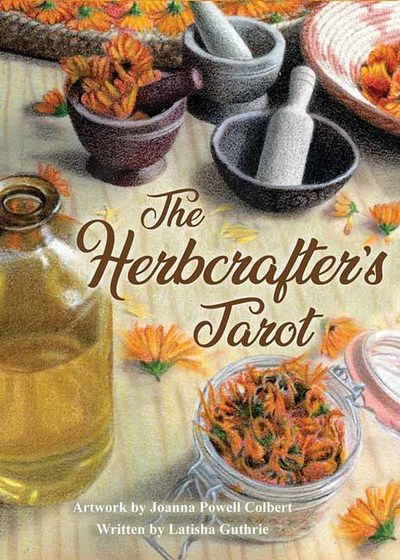 Cover for Latisha Guthrie · The Herbcrafter’s Tarot (Book) (2019)