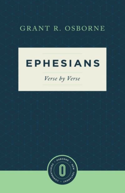 Cover for Osborne · Ephesians Verse by Verse (Paperback Book) (2017)