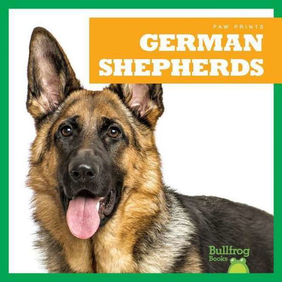 Cover for Kaitlyn Duling · German Shepherds - Paw Prints (Hardcover Book) (2019)