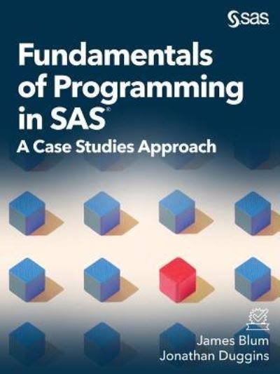 Cover for James Blum · Fundamentals of Programming in SAS (Paperback Book) (2019)