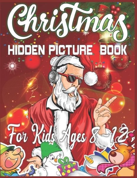 Cover for Sk Publishing · Christmas Hidden Picture Book For Kids Ages 8-12 (Paperback Bog) (2019)