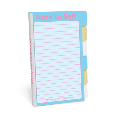 Cover for Knock Knock · Knock Knock Note to Self Tabbed Sticky Notes (Print) (2021)