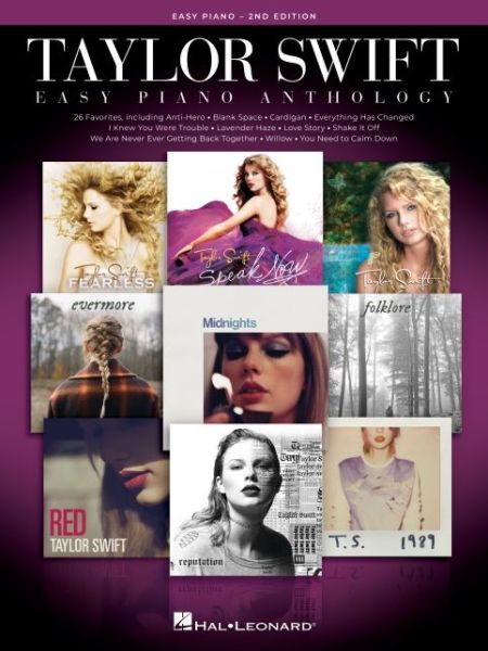 Taylor Swift Easy Piano Anthology - Taylor Swift - Kirjat - Leonard Corporation, Hal - 9781705192726 - torstai 1. kesäkuuta 2023