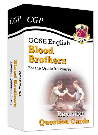 Cover for CGP Books · GCSE English - Blood Brothers Revision Question Cards - CGP GCSE English Literature Cards (Hardcover Book) (2020)