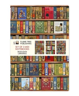 Bodleian Libraries Set of 3 Midi Notebooks - Midi Notebook Collections - - Books - Flame Tree Publishing - 9781839644726 - July 9, 2021
