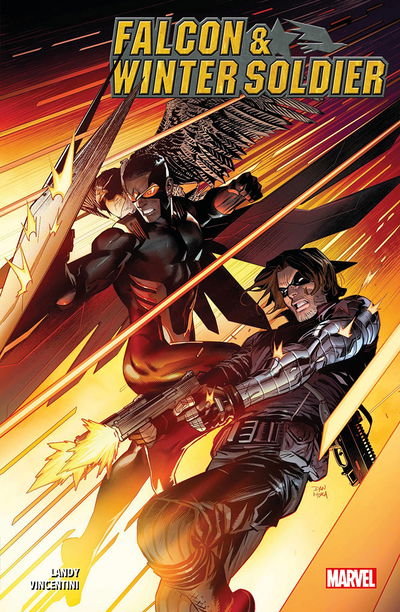 Cover for Derek Landy · Falcon &amp; Winter Soldier Vol. 1 (Paperback Book) (2021)