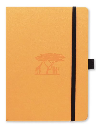 Cover for Notebooks Dingbats* · Dingbats* Earth A5+ Dotted - Tangerine Serengeti Notebook (Oracle cards) (2018)