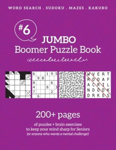 Cover for Barb Drozdowich · Jumbo Boomer Puzzle Book #6 (Paperback Book) (2020)