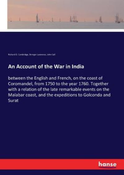 Cover for Cambridge · An Account of the War in Indi (Book) (2017)