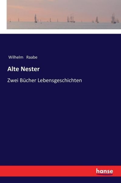 Alte Nester - Raabe - Livres -  - 9783337360726 - 22 janvier 2018