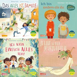 Cover for Maxi-Pixi-4er-Set 107: Du, ich und wir (4x1 Exemplar) (Book) (2024)