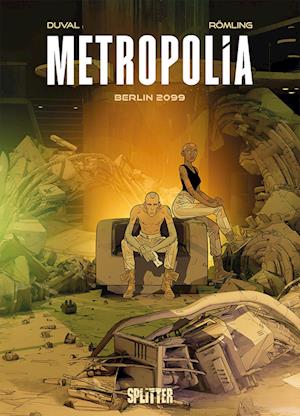Cover for Fred Duval · Metropolia. Band 1 (limitierte Vorzugsausgabe) (Bok) (2025)