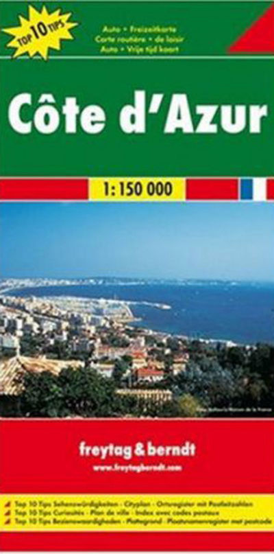 Cover for Freytag-berndt Und Artaria Kg · Freytag Berndt Autokt. Cote d'Azur (Bok)