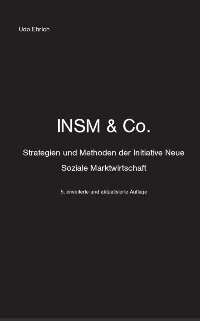 Cover for Udo Ehrich · INSM &amp; Co. (Pocketbok) (2021)