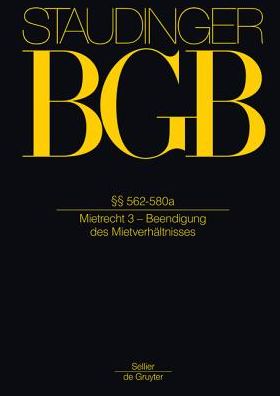 Cover for Staudinger · Staudinger:bgb.Â§Â§ 562-580a (Book) (2014)