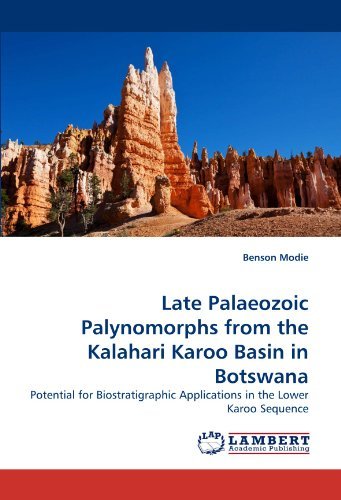 Cover for Benson Modie · Late Palaeozoic Palynomorphs from the Kalahari Karoo Basin in Botswana: Potential for Biostratigraphic Applications in the Lower Karoo Sequence (Paperback Book) (2011)