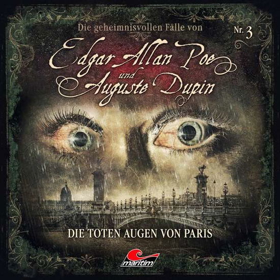 Cover for Poe,edgar Allan / Dupin,auguste · Folge 3-die Toten Augen Von Paris (CD) (2020)