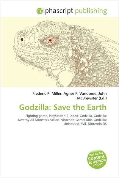 Cover for Godzilla · Save the Earth (Buch)