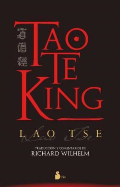 Cover for Lao Tse · Tao Te King (Paperback Book) (2019)
