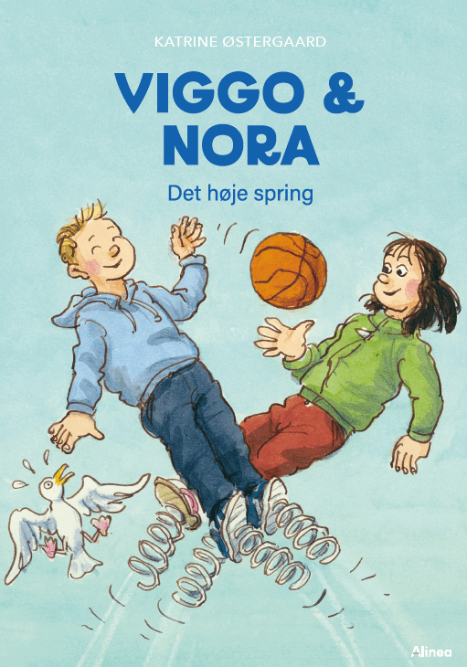 Cover for Katrine Østergaard · Viggo og Nora: Viggo &amp; Nora - Det høje spring, Grøn Læseklub (Bound Book) [1st edition] (2023)