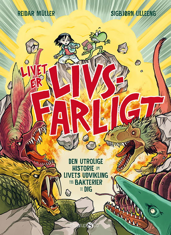Cover for Reidar Müller · Livet er livsfarligt (Hardcover Book) [1st edition] (2025)