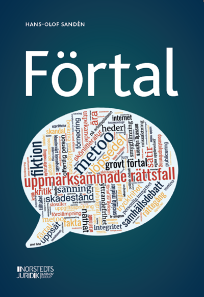 Cover for Hans-Olof Sandén · Förtal (Book) (2022)